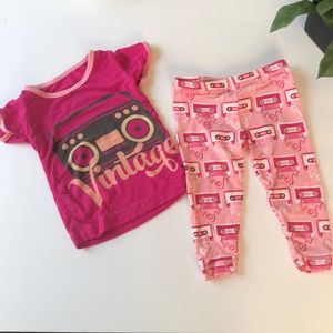 Kickee Pants 2 piece Cassette 3-6 months